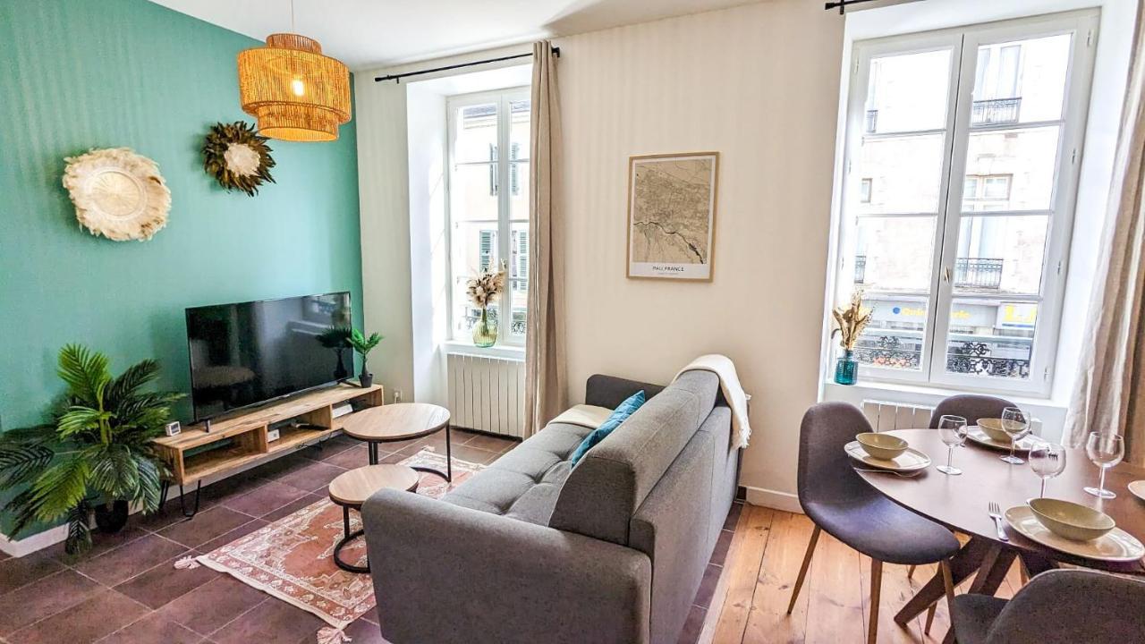 Cosy Calypso 2Ch - Quartier Des Halles & Parking Pau Exteriér fotografie